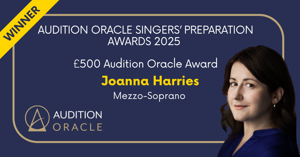 Audition Oracle Singers' Preparation Award Winners 2025 | Audition Oracle